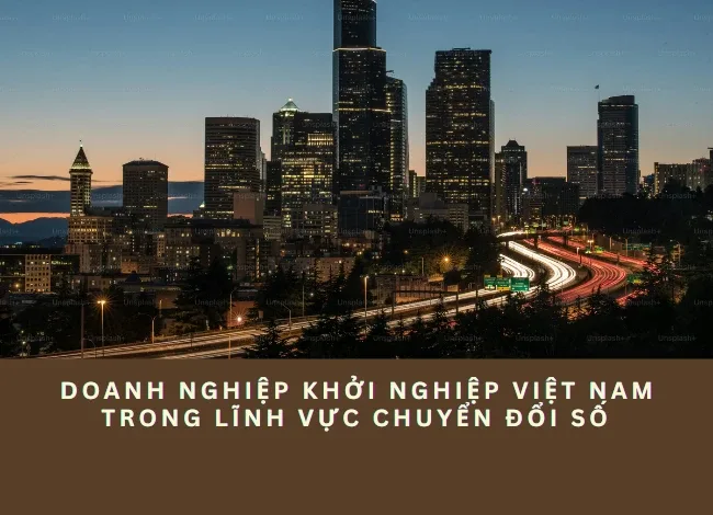 Doanh nghiệp khởi nghiệp Việt Nam trong lĩnh vực chuyển đổi số