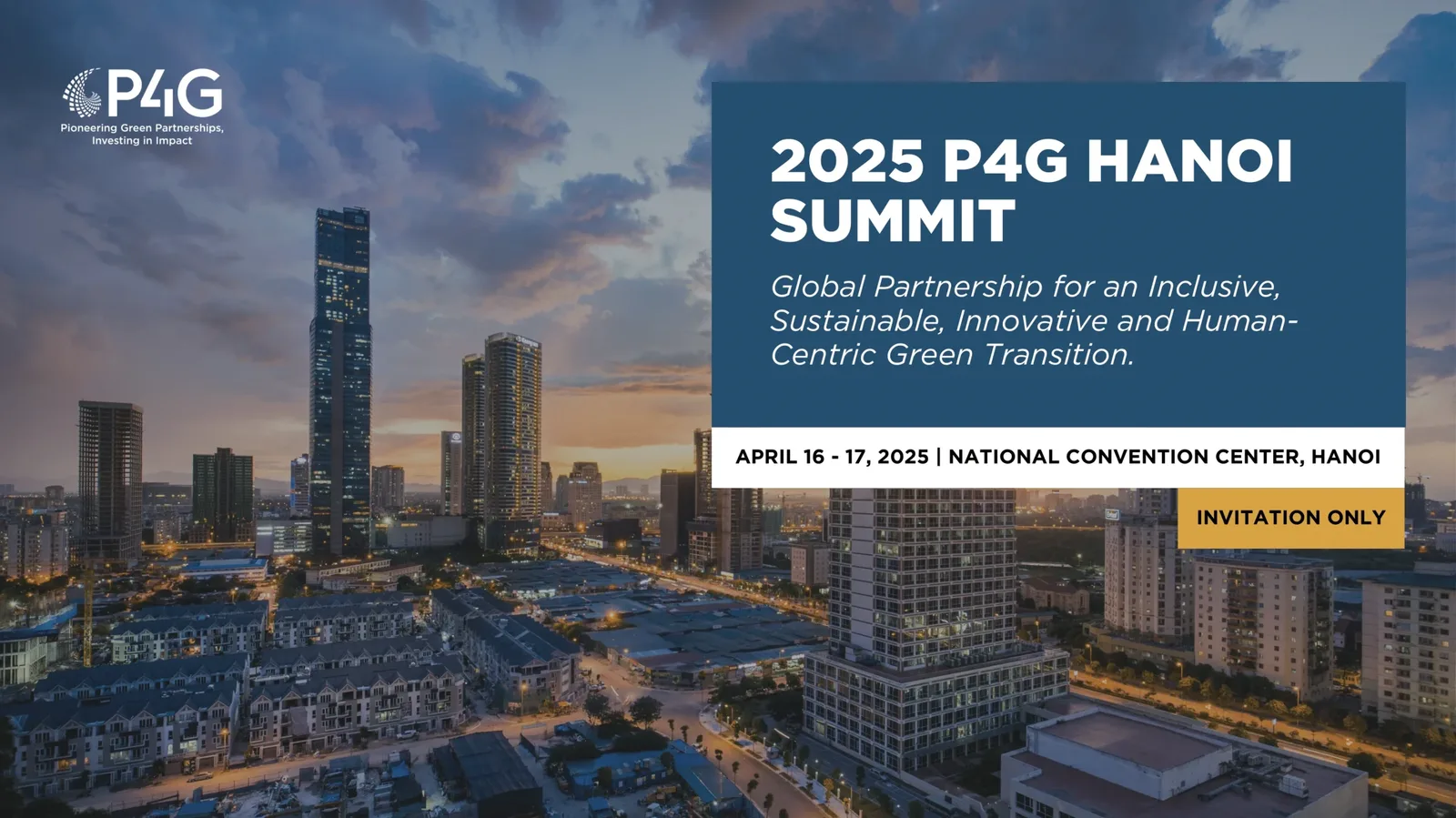 Hội nghị Thượng đỉnh P4G Hà Nội 2025