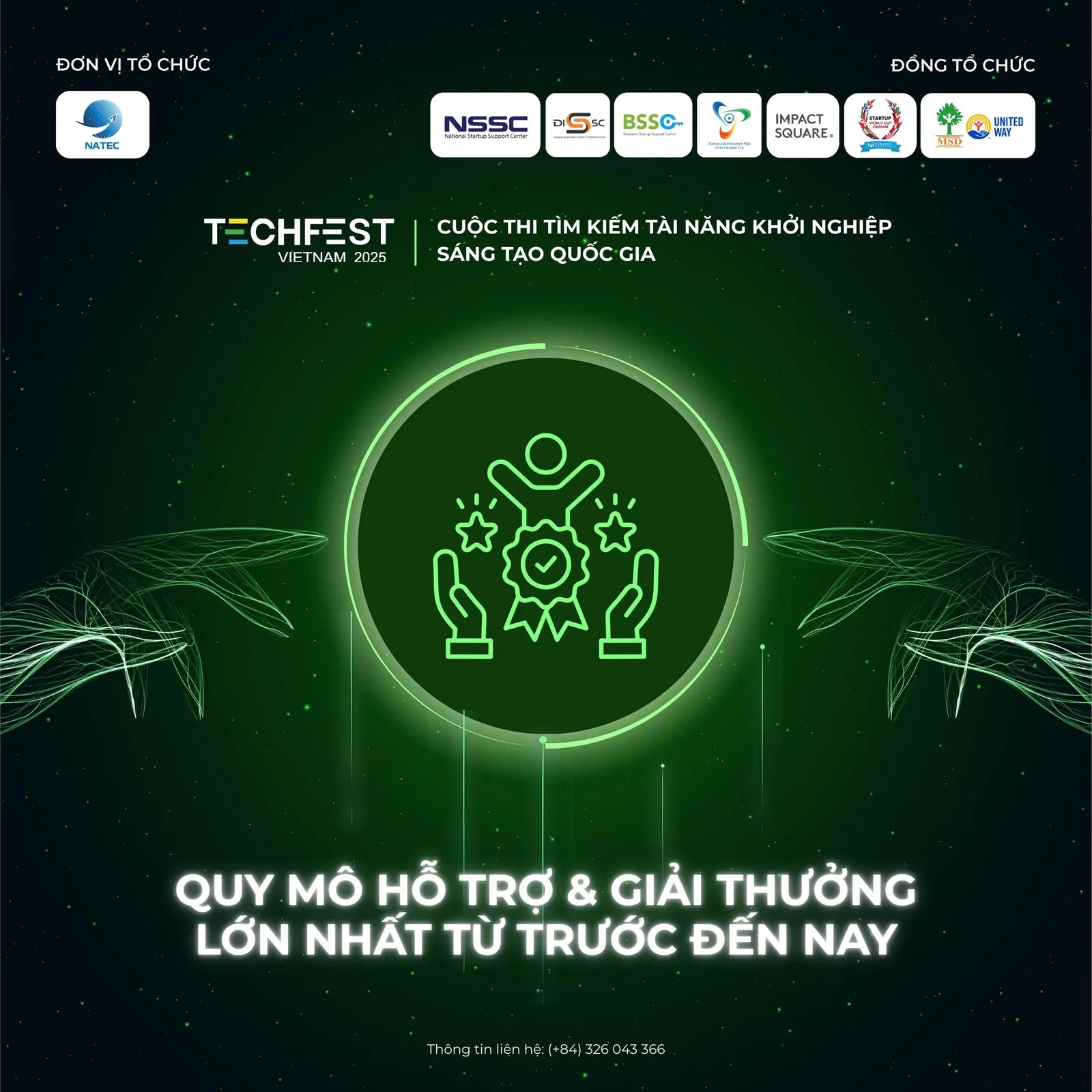 CÁC STARTUP SẼ NHẬN ĐƯỢC GÌ KHI THAM GIA CUỘC THI TECHFEST VIỆT NAM 2025?