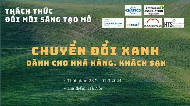 CHUYỂN ĐỔI XANH NGÀNH NHÀ HÀNG, KHÁCH SẠN – “CHÌA KHÓA” ĐỂ DU LỊCH VIỆT PHÁT TRIỂN BỀN VỮNG CHUYỂN ĐỔI XANH NGÀNH NHÀ HÀNG, KHÁCH SẠN – “CHÌA KHÓA” ĐỂ DU LỊCH VIỆT PHÁT TRIỂN BỀN VỮNG