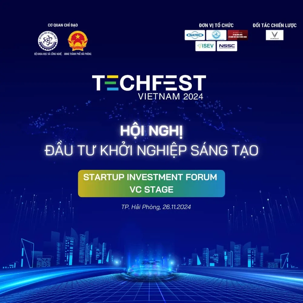 Hội nghị đầu tư khởi nghiệp sáng tạo - VC Stage - TECHFEST 2024
