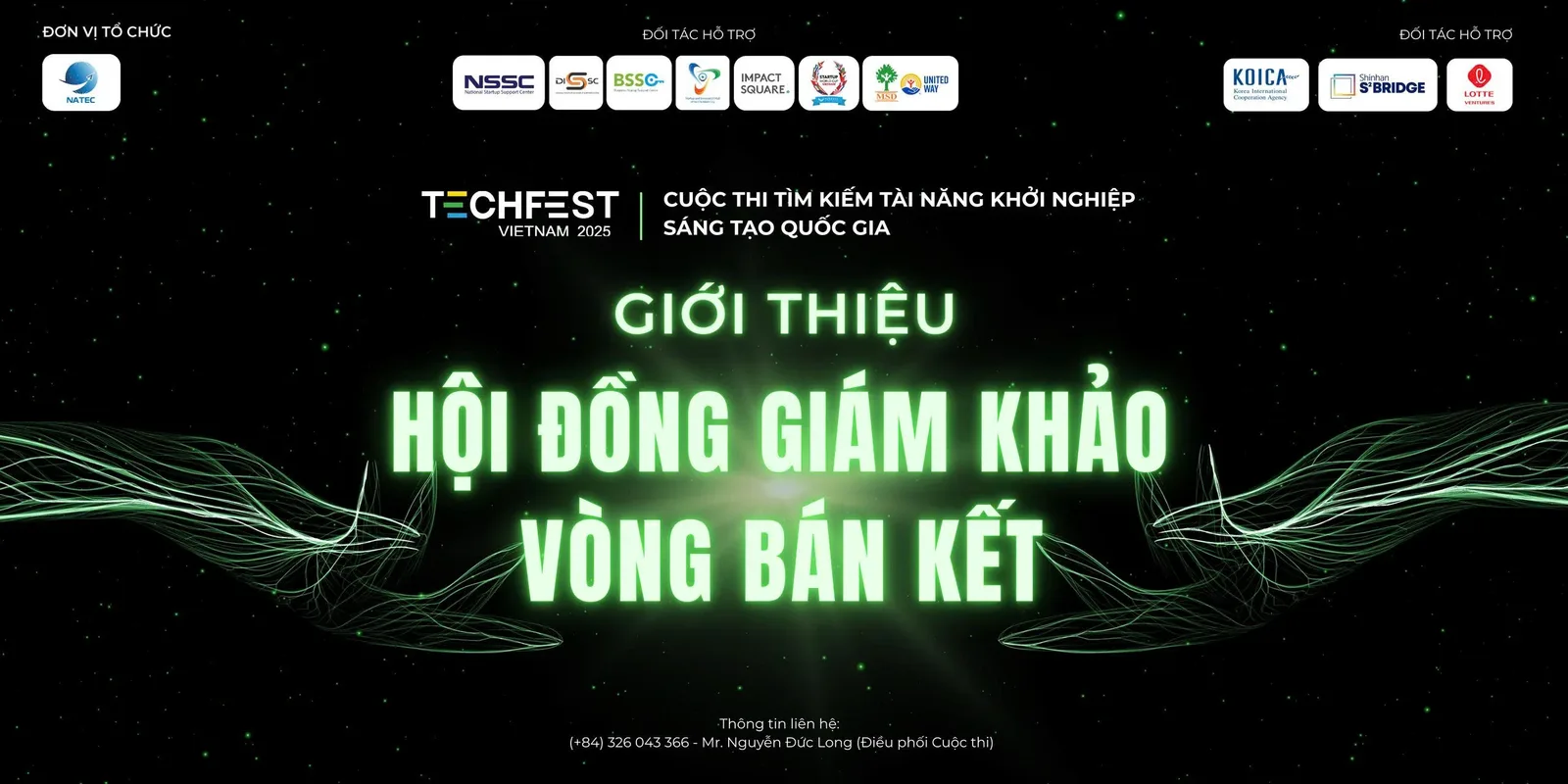 CÔNG BỐ BAN GIÁM KHẢO VÒNG BÁN KẾT CUỘC THI TECHFEST VIỆT NAM 2025