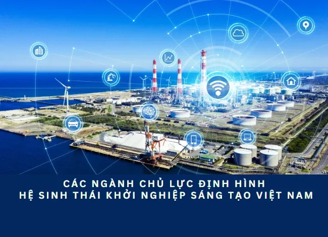 Các ngành chủ lực định hình hệ sinh thái khởi nghiệp sáng tạo Việt Nam